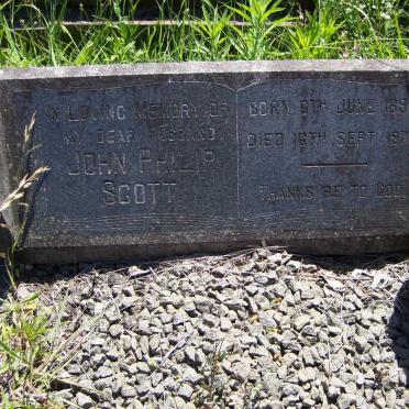 SCOTT John Philip 1890-1975