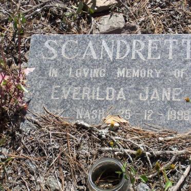 SCANDRETT Everilda Jane nee NASH 1898-
