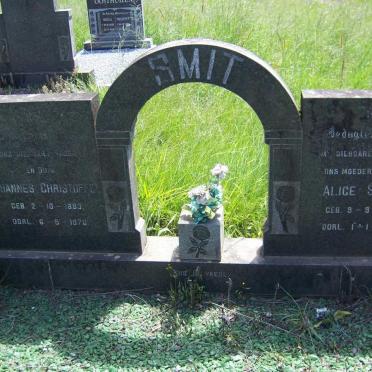 SMIT Johannes Christoffel 1893-1976 &amp; Alice Sophia 1901-1975