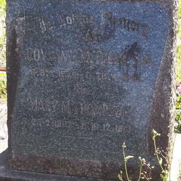 THOMPSON Royden E.M. 1876-1945 &amp; Mary M. 1882-1966