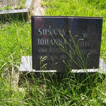 VERMEULEN Susara Johanna