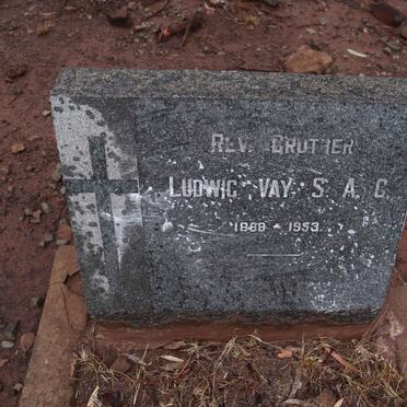 VAY Ludwig 1888-1953