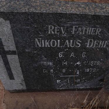 DEHE Nikolaus 1929-1973