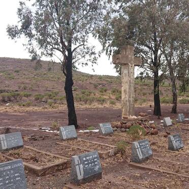 Eastern Cape, LADY FRERE district, eCacadu, Glen Grey, cemetery