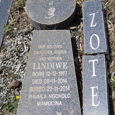 ZOTE Lindiwe 1977-2014