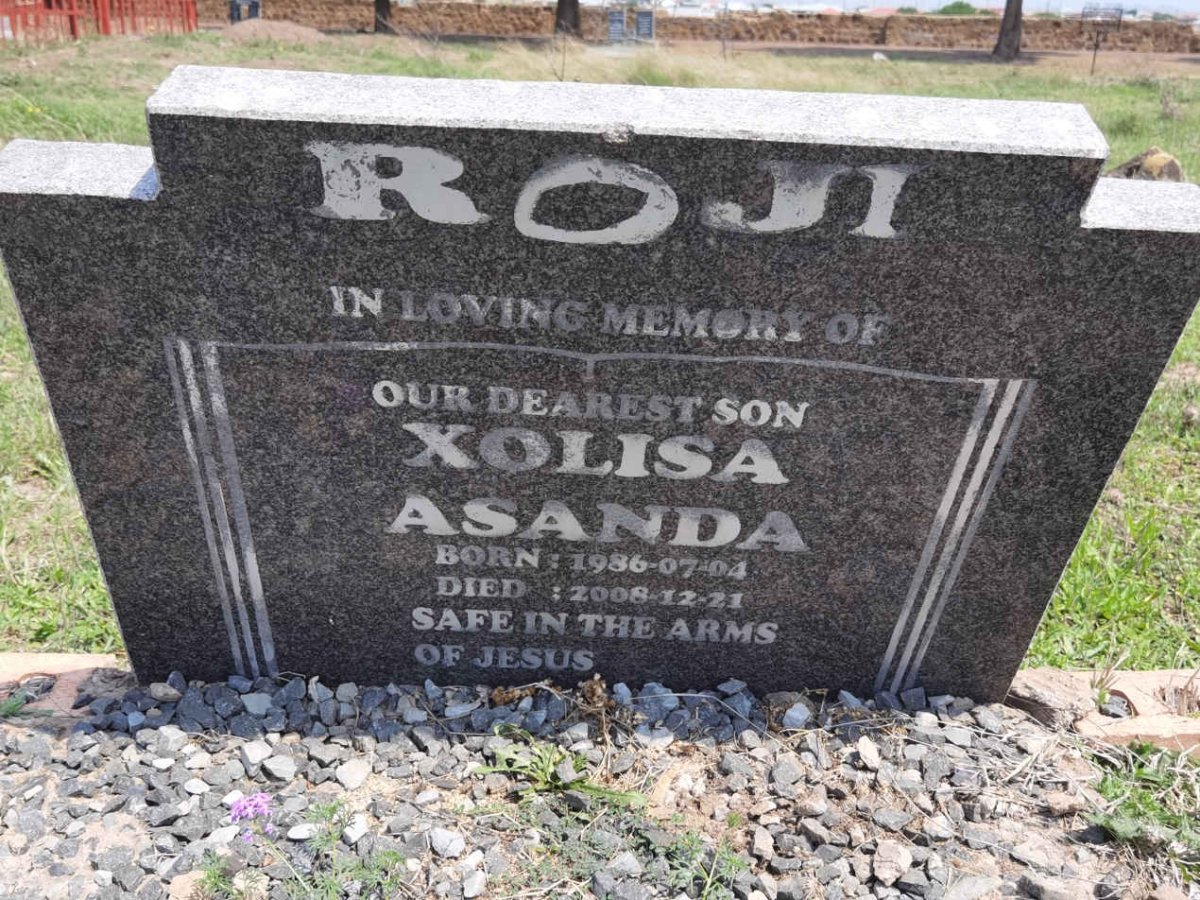 ROJI Xolisa Asanda 1986-2008