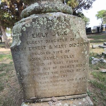 KELLY Emily Jane -1892
