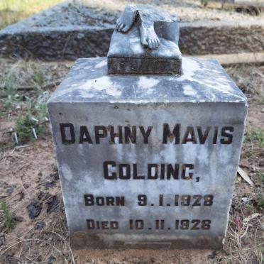 GOLDING Daphne Mavis 1928-1928