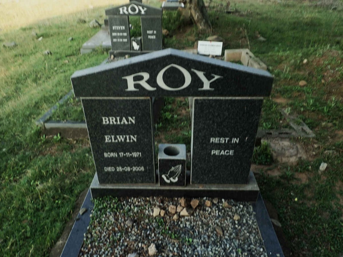 ROY Brian Elwin 1971-2006