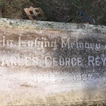 REYNARD Charles George 1878-1932