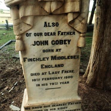 GOBEY John -1900
