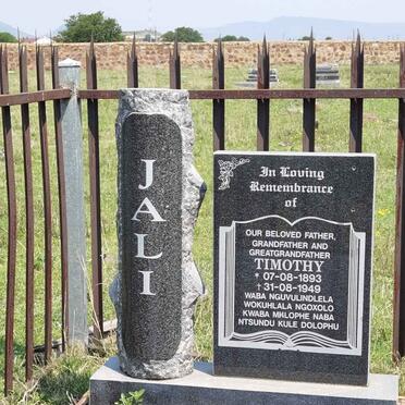 JALI Timothy 1893-1949
