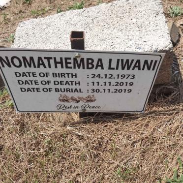 LIWANI Nomathemba 1973-2019