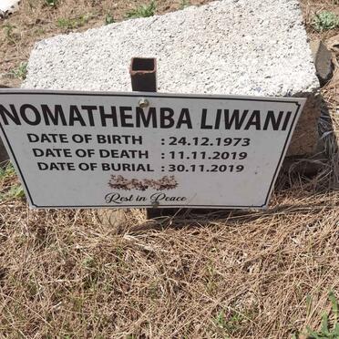 LIWANI Nomathemba 1973-2019