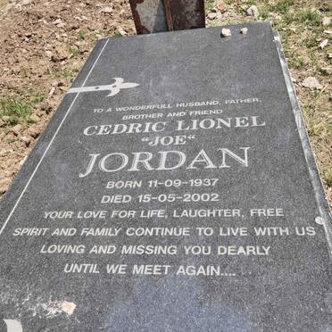 JORDAN Cedric Lionel 1937-2002