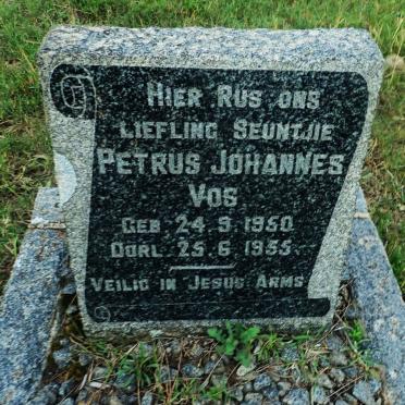 VOS Petrus Johannes 1950-1955