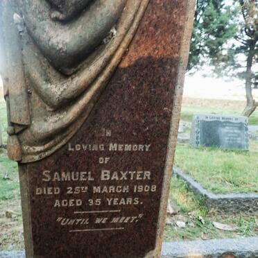 BAXTER Samuel -1908