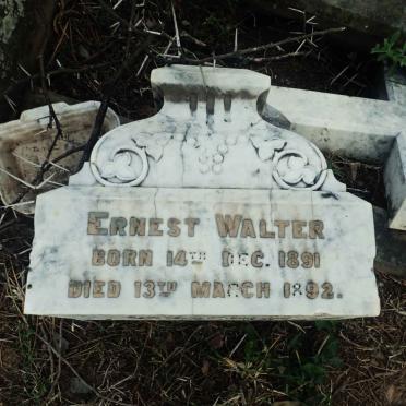 TRENNERY Ernest Walter 1891-1892 :: TRENNERY Vera Miriam Adelaide 1900-1901