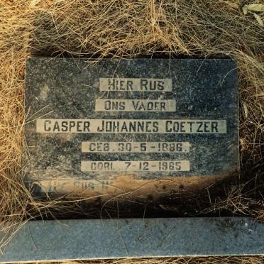 COETZER Casper Johannes 1886-1965