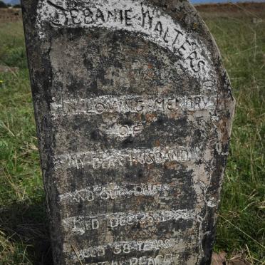 WALTERS Sebanie  -196?