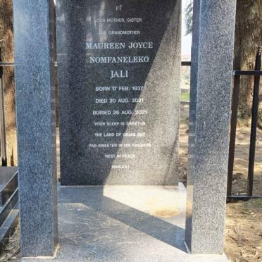 JALI Maureen Joyce Nomfaneleko 1937-2021