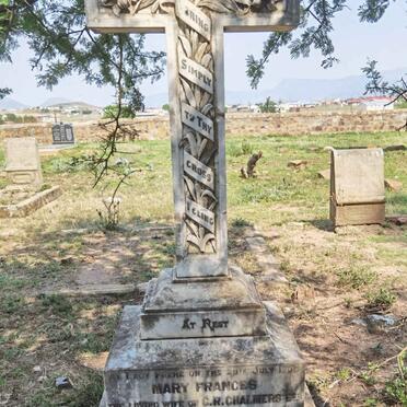 CHALMERS Mary Frances 186?-1905