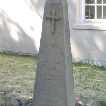 Eastern Cape, LADY GREY, Ross Memorial
