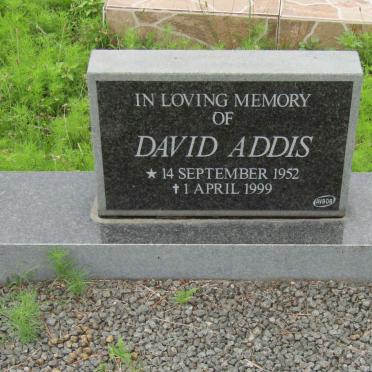 ADDIS David 1952-1999