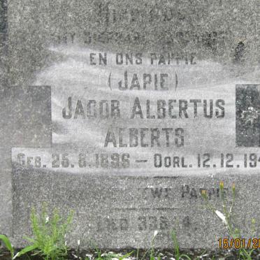 ALBERTS Jacob Albertus 1896-1941