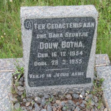 BOTHA Douw 1954-1955