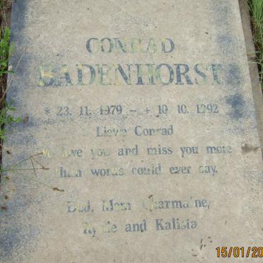 BADENHORST Conrad 1979-1992