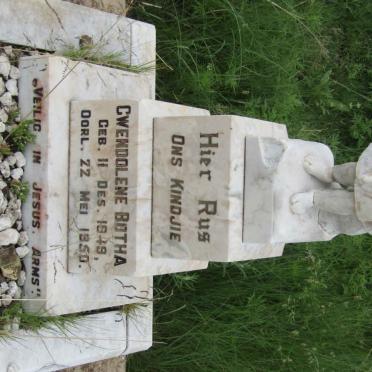 BOTHA Gwendolene 1949-1950
