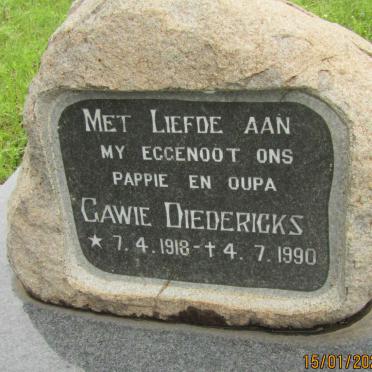 DIEDERICKS Gawie 1918-1990
