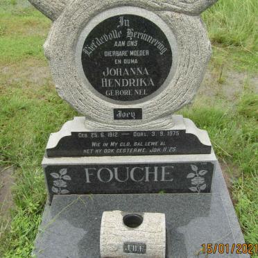 FOUCHE Johanna Hendrika nee NEL 1912-1975