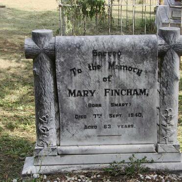 FINCHAM Mary nee SMART -1940