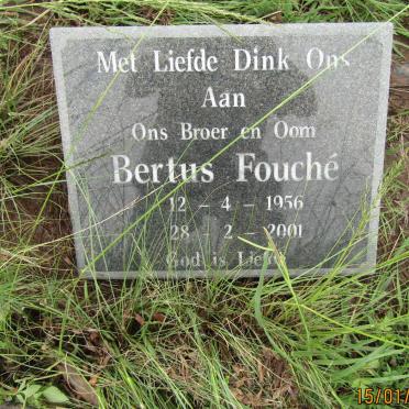 FOUCHE Bertus 1956-2001