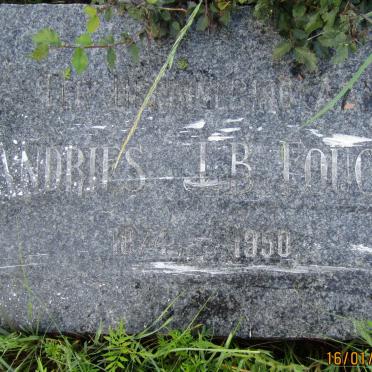 FOUCHE Andries J.B. 1874-1950