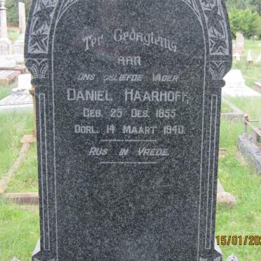 HAARHOFF Daniel 1855-1940