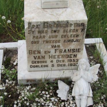 HEERDEN ?, van 1953-1953