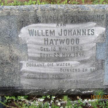 HAYWOOD Willem Johannes 1890-1941