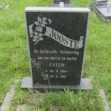 JOOSTE Ester 1964-1982