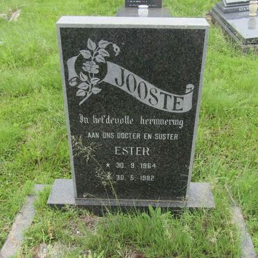 JOOSTE Ester 1964-1982