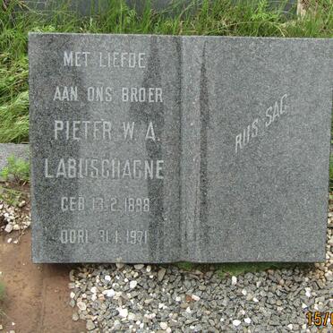 LABUSCHAGNE Pieter W.A. 1898-1971