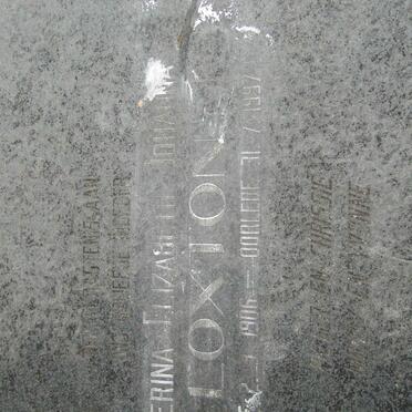 LOXTON Catherina Elizabeth Johanna 1906-1997