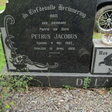 LANGE Petrus Jacobus, de 1882-1966 &amp; Anna Cathrina HAYWOOD 1880-1962