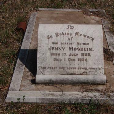 MOSHEIM Jenny 1856-1934