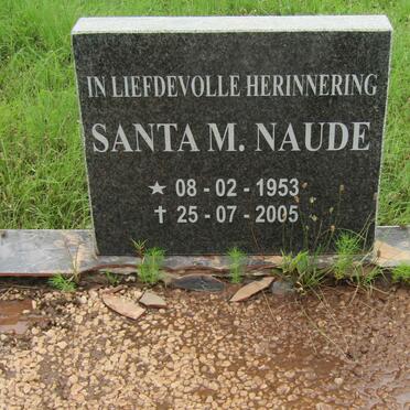 NAUDE Santa M. 1953-2005