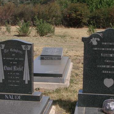 NAUDE David Roelof 1904-1979 &amp; Johanna HAARHOFF 1911-1952