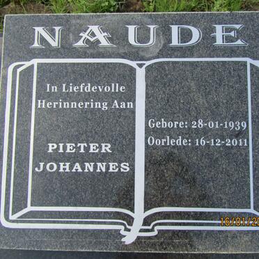 NAUDE Pieter Johannes 1939-2011