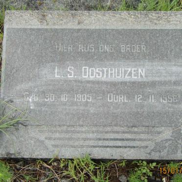 OOSTHUIZEN L. S. 1905-1956